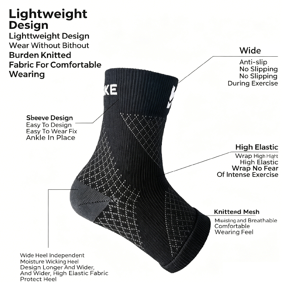 1 Çift Ayak Bileği Destekleyic - Ankle Brace Sock incelemesi ve fiyatı