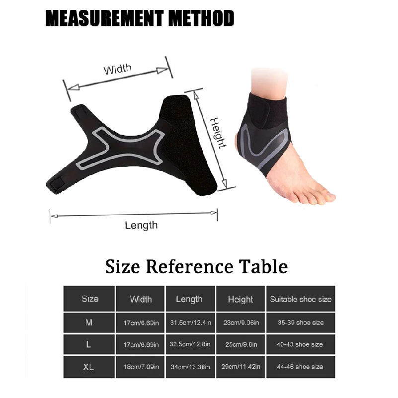 1 adet ayak bileği desteği sık - Ankle Brace Sock incelemesi ve fiyatı