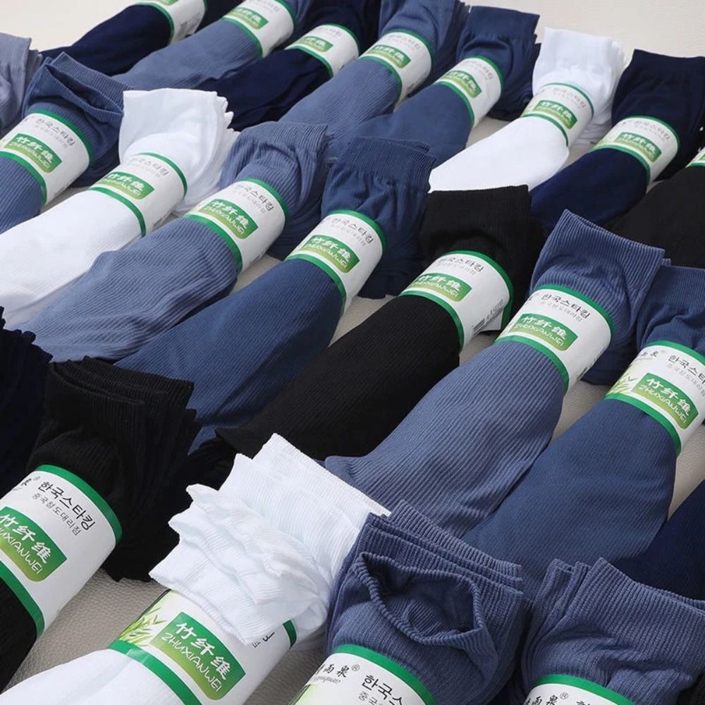 10 çift Moda Erkek Buz İpek Ço - Silk Sock Bamboo incelemesi ve fiyatı
